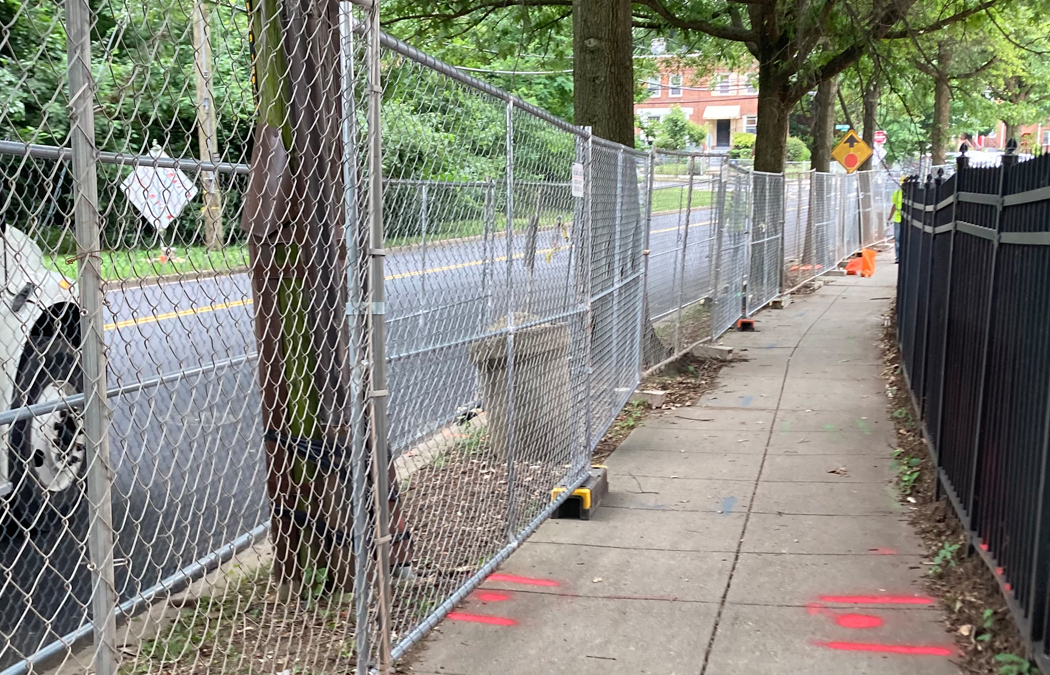 Panel Fence - Terrace manor Washington DC